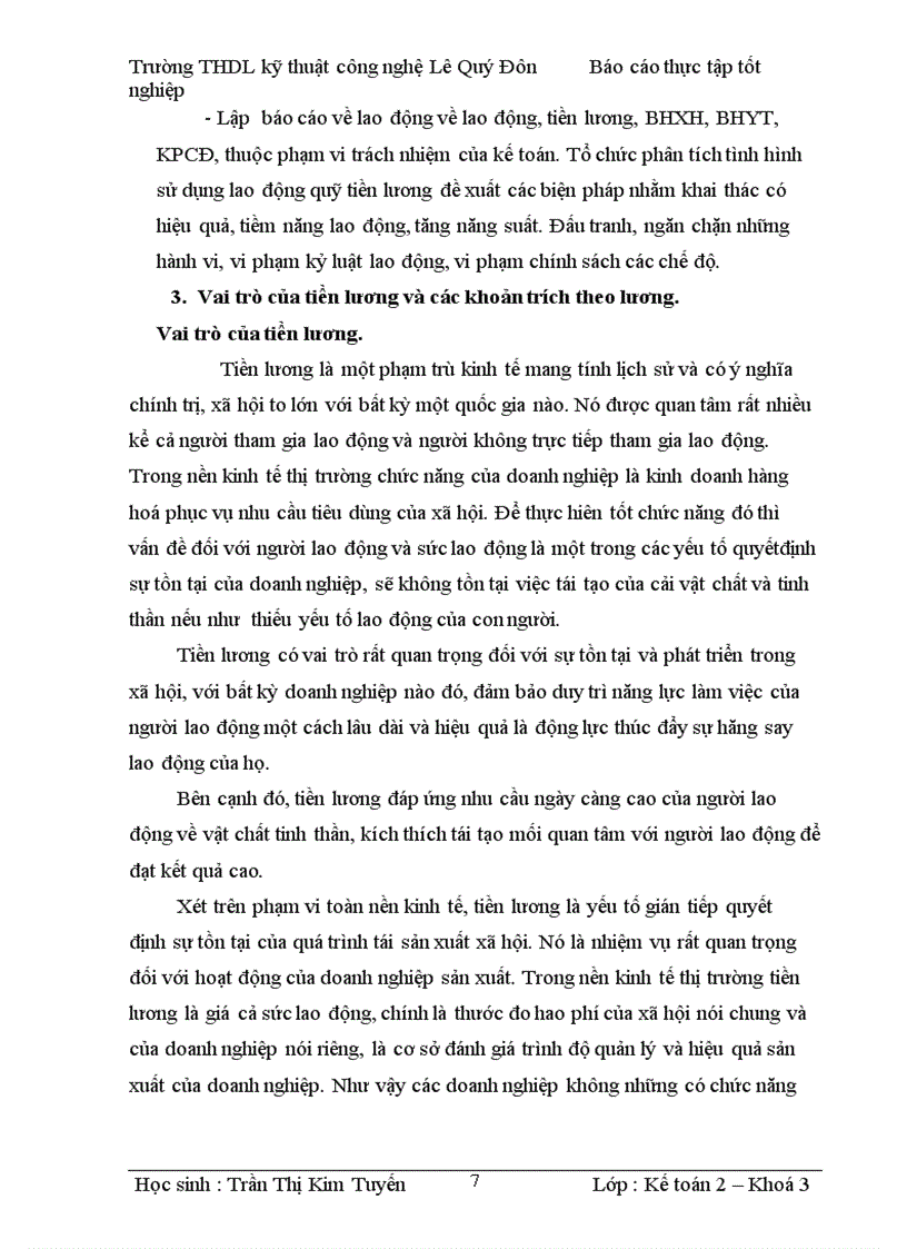 image for page Một số nhận xét và kiến nghị nhằm hoàn thiện công tác kế toán tiền lương và các khoản trích theo lương tại Công ty TNHH Tân Thái Bình