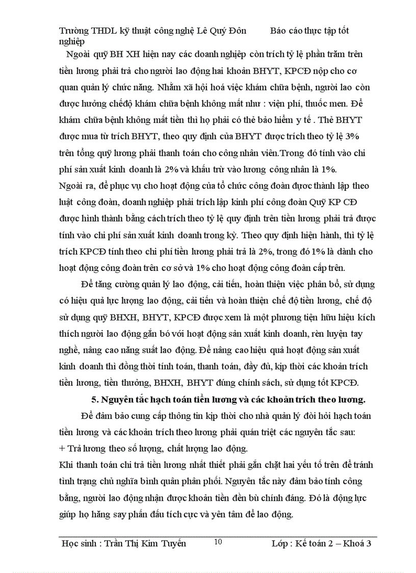 image for page Một số nhận xét và kiến nghị nhằm hoàn thiện công tác kế toán tiền lương và các khoản trích theo lương tại Công ty TNHH Tân Thái Bình