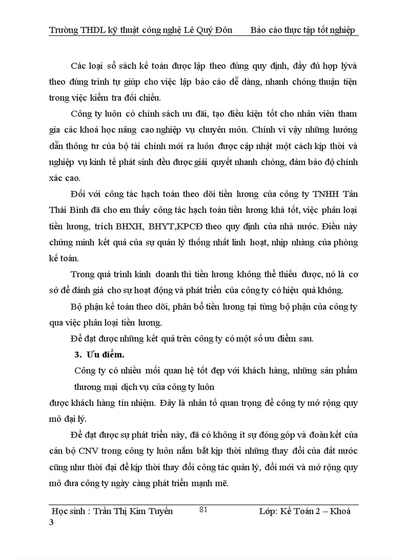 image for page Một số nhận xét và kiến nghị nhằm hoàn thiện công tác kế toán tiền lương và các khoản trích theo lương tại Công ty TNHH Tân Thái Bình