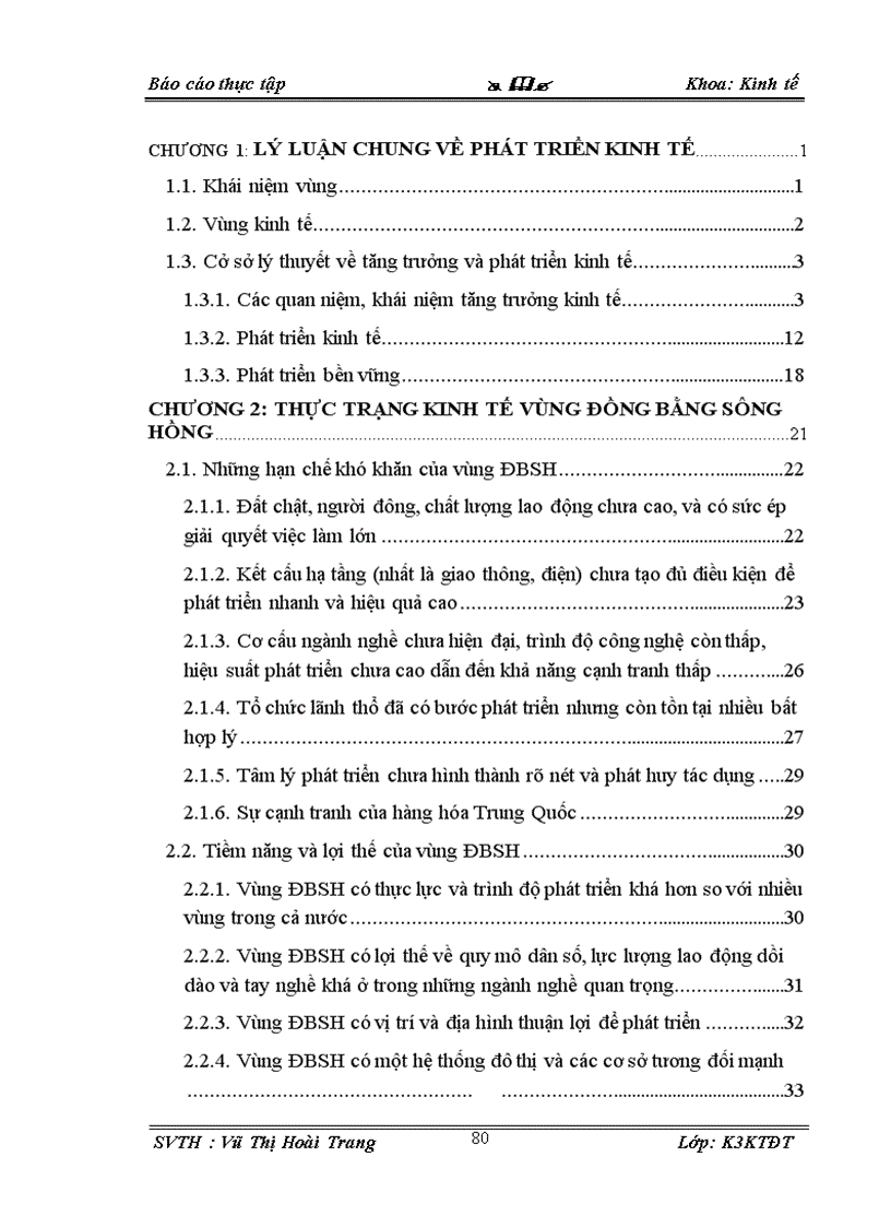 image for page Thực trạng và một số giải pháp chủ yếu nhằm phát triển kinh tế vùng Đồng Bằng Sông Hồng