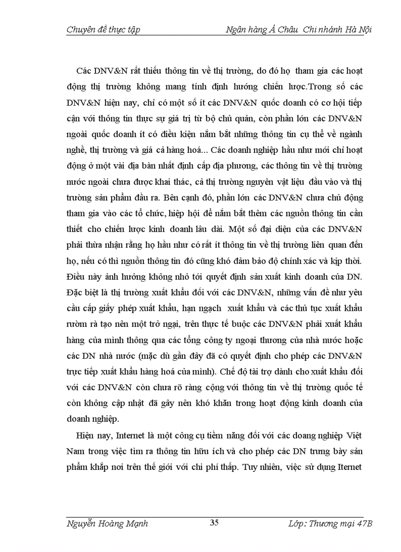 image for page Giải pháp nâng cao chất lượng tín dụng đối với DNV N tại Ngân hàng Á Châu Chi nhánh Hà Nội