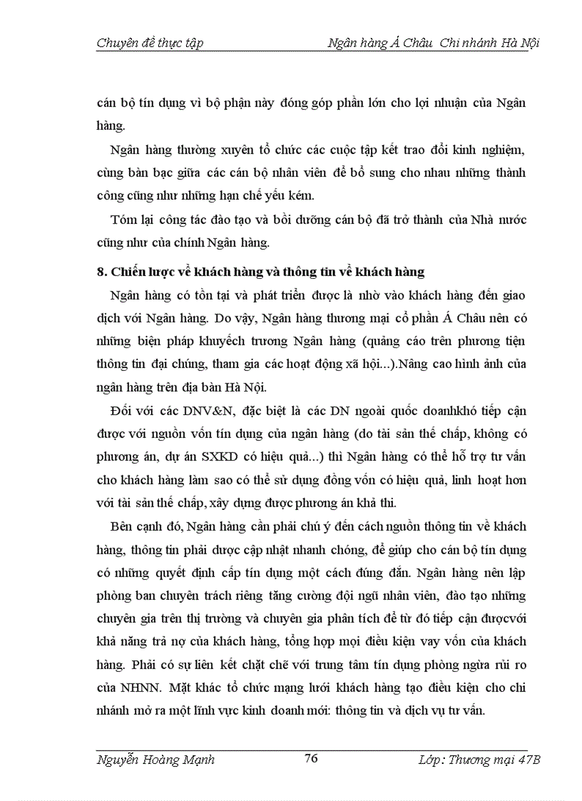 image for page Giải pháp nâng cao chất lượng tín dụng đối với DNV N tại Ngân hàng Á Châu Chi nhánh Hà Nội