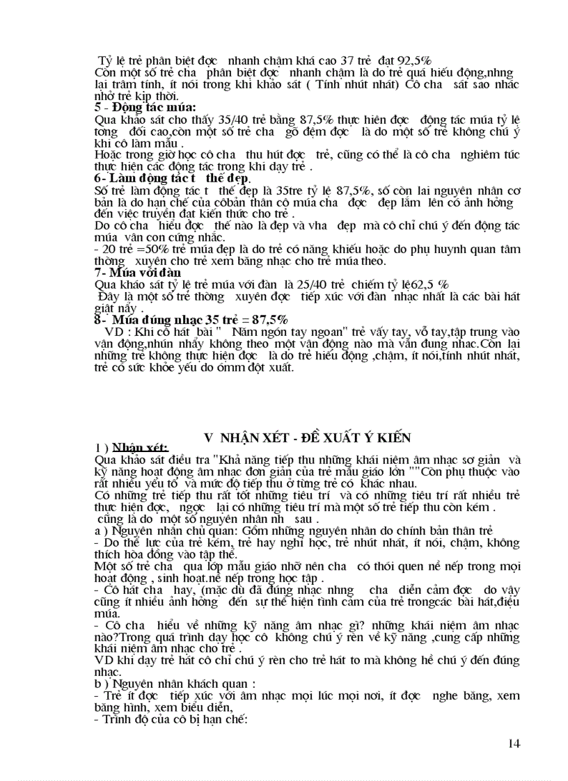 image for page Điều tra khả năng tiếp thu âm nhạc của trẻ mầm non