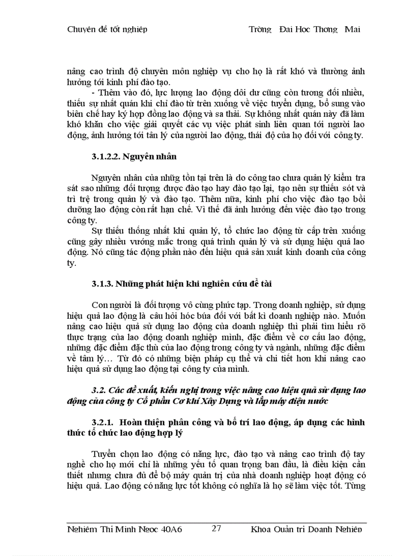 image for page Đề xuất một số giải pháp nâng cao hiệu quả dụng lao động tại Công ty Cổ phần Cơ khí Xây dựng và Lắp máy điện nước