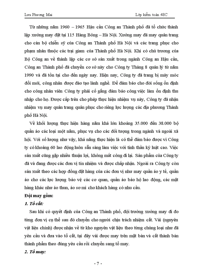 image for page Một số ý kiến nhằm hoàn thiện công tác kế toán nguyên vật liệu tại Công ty Tháng 8