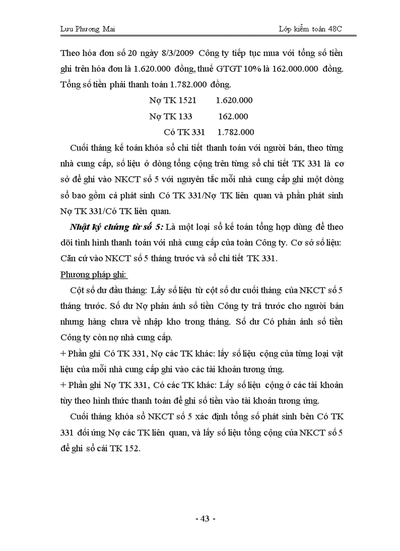 image for page Một số ý kiến nhằm hoàn thiện công tác kế toán nguyên vật liệu tại Công ty Tháng 8