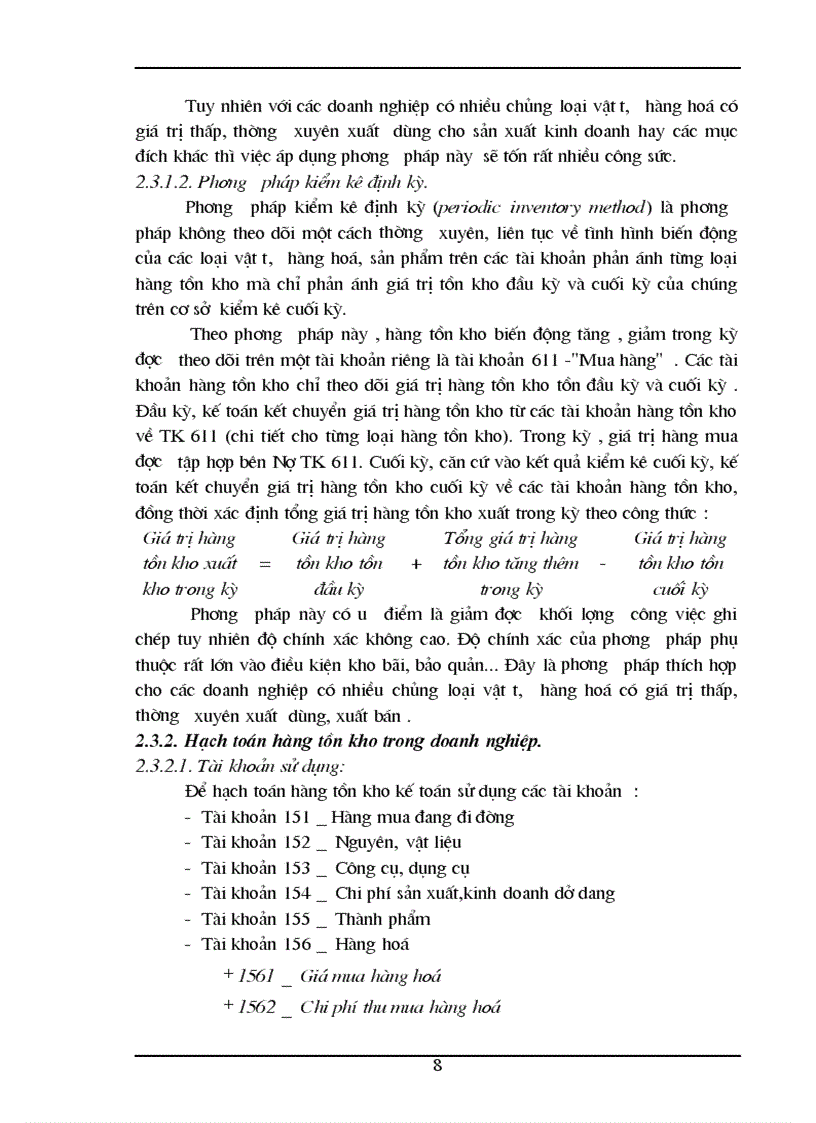 image for page Bàn về kế toán hàng tồn kho trong doanh nghiệp