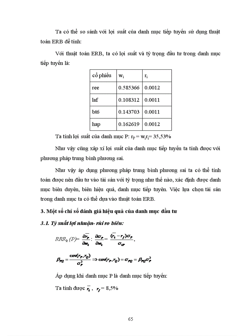 image for page Áp dụng phương pháp trung bình phương sai trong hoạt động phân tích và quản lý danh mục đầu tư