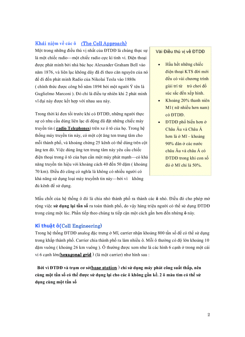 image for page Nguyên lý hoạt động của điện thoại di động