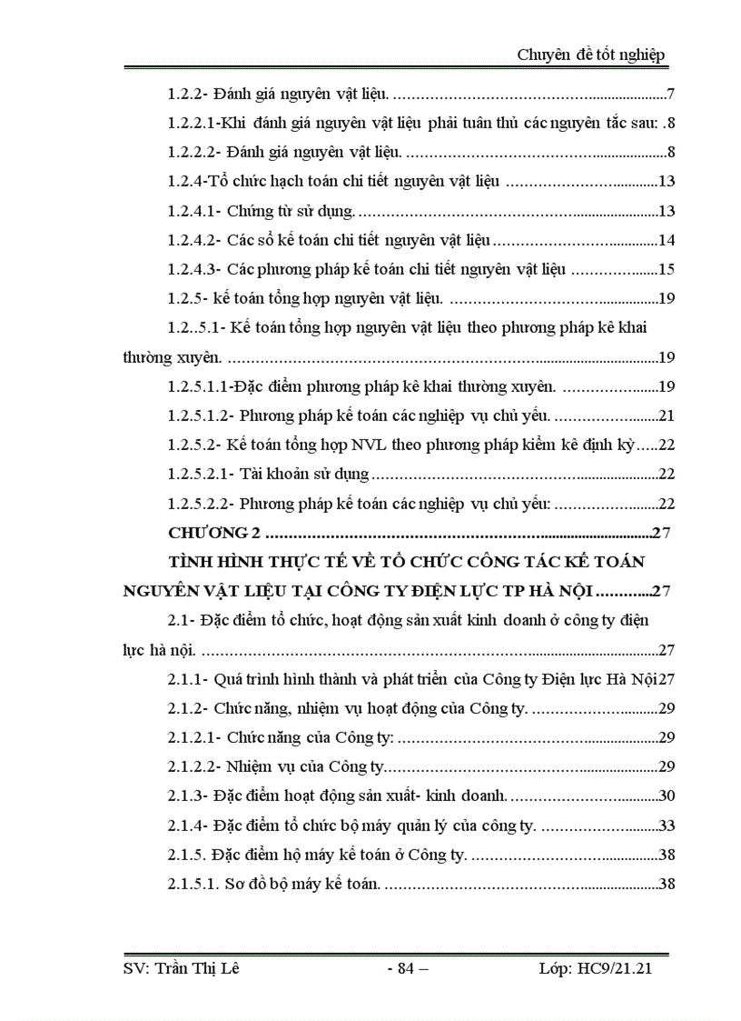 image for page Tổ chức công tác kế toán nguyên vật liệu tại Công ty Điện lực thành phố Hà Nội