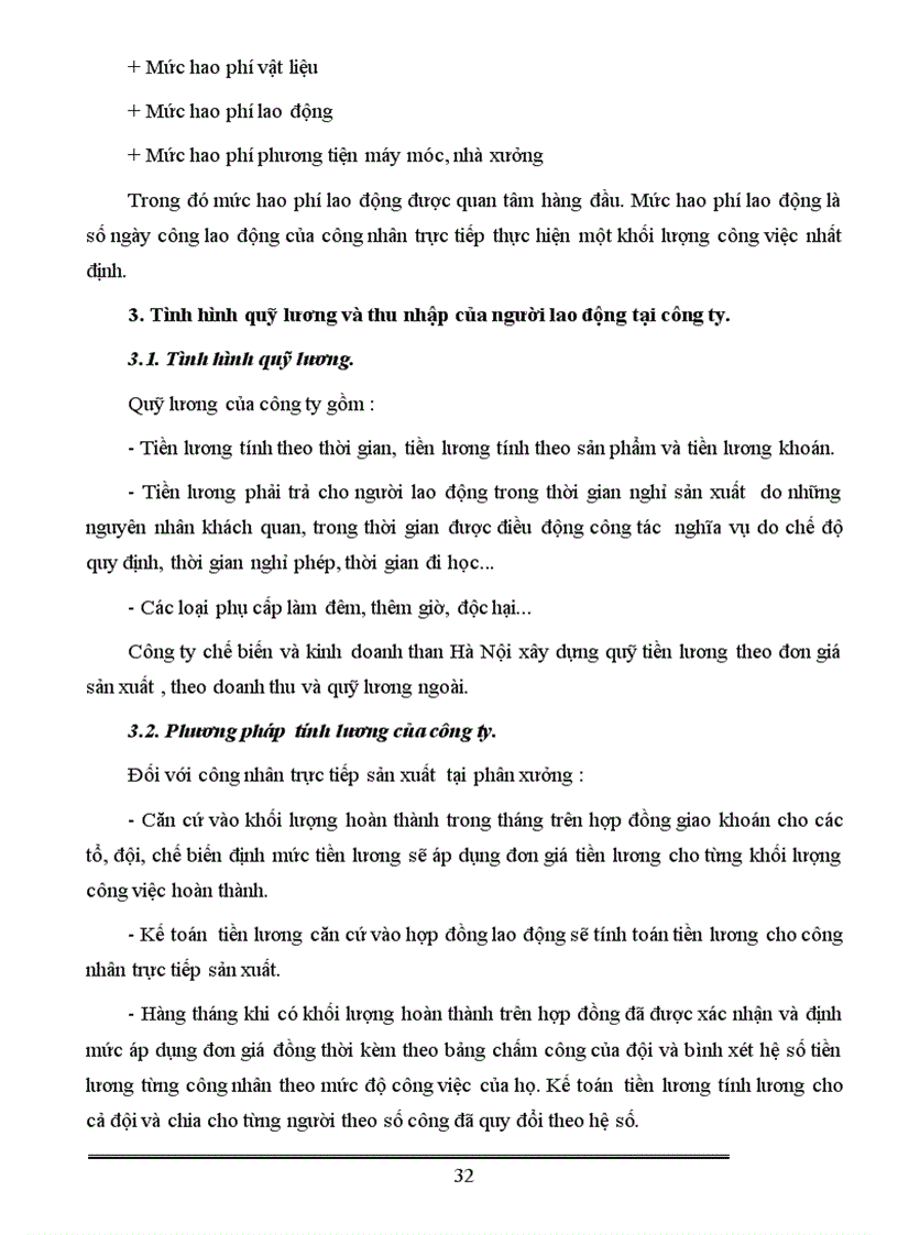 image for page Công tác kế toán tiền lương và các khoản trích theo lương tại Công ty chế biến và kinh doanh than Hà Nội