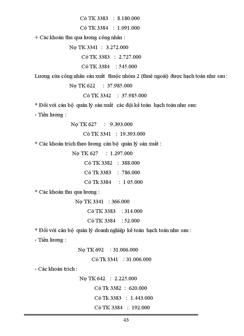 image for page Công tác kế toán tiền lương và các khoản trích theo lương tại Công ty chế biến và kinh doanh than Hà Nội