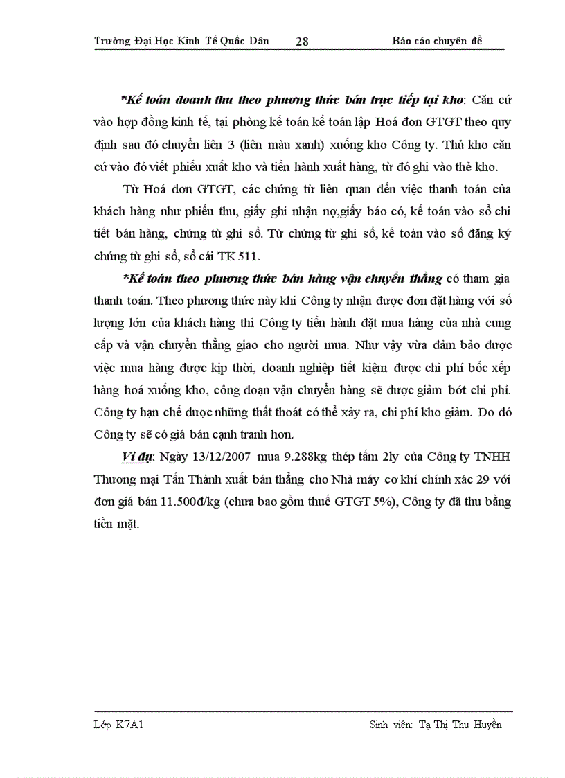 image for page Hoàn thiện kế toán tiêu thụ hàng hoá và xác định kết quả kinh doanh tại Công ty TNHH thương mại Minh Nguyên