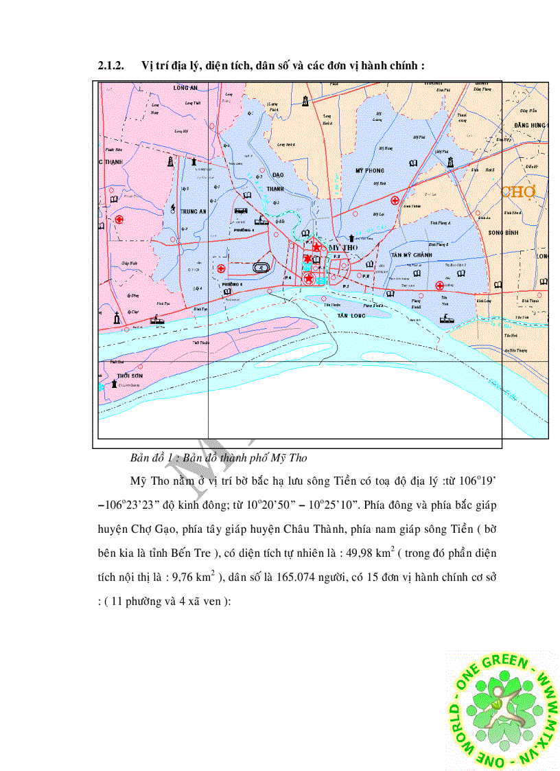 image for page Đánh giá chất lượng nước mặt sông Tiền qua đoạn thành phố Mỹ Tho