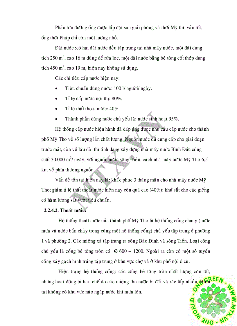 image for page Đánh giá chất lượng nước mặt sông Tiền qua đoạn thành phố Mỹ Tho