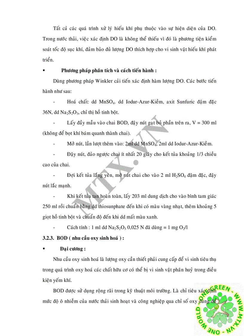 image for page Đánh giá chất lượng nước mặt sông Tiền qua đoạn thành phố Mỹ Tho