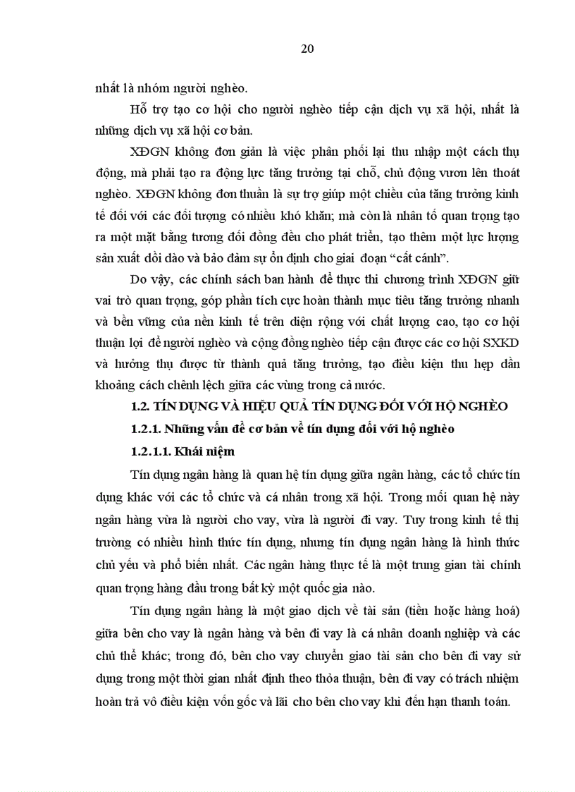 image for page Giải pháp nâng cao hiệu quả tín dụng đối với hộ nghèo tại Ngân hàng Chính sách xã hội tỉnh Nghệ An