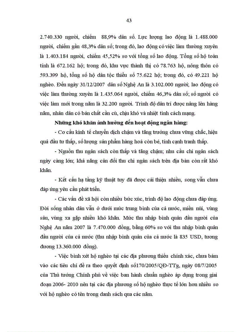 image for page Giải pháp nâng cao hiệu quả tín dụng đối với hộ nghèo tại Ngân hàng Chính sách xã hội tỉnh Nghệ An