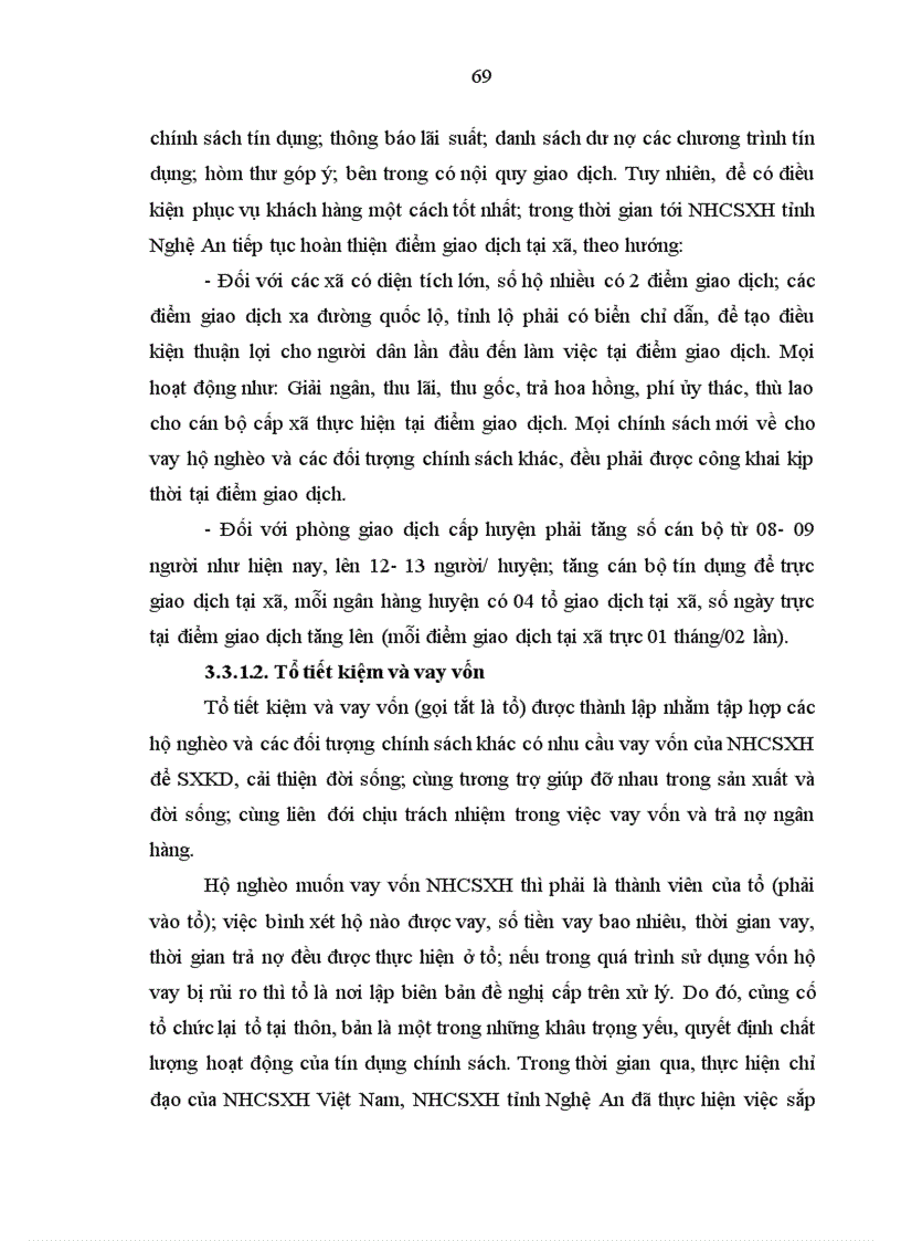 image for page Giải pháp nâng cao hiệu quả tín dụng đối với hộ nghèo tại Ngân hàng Chính sách xã hội tỉnh Nghệ An