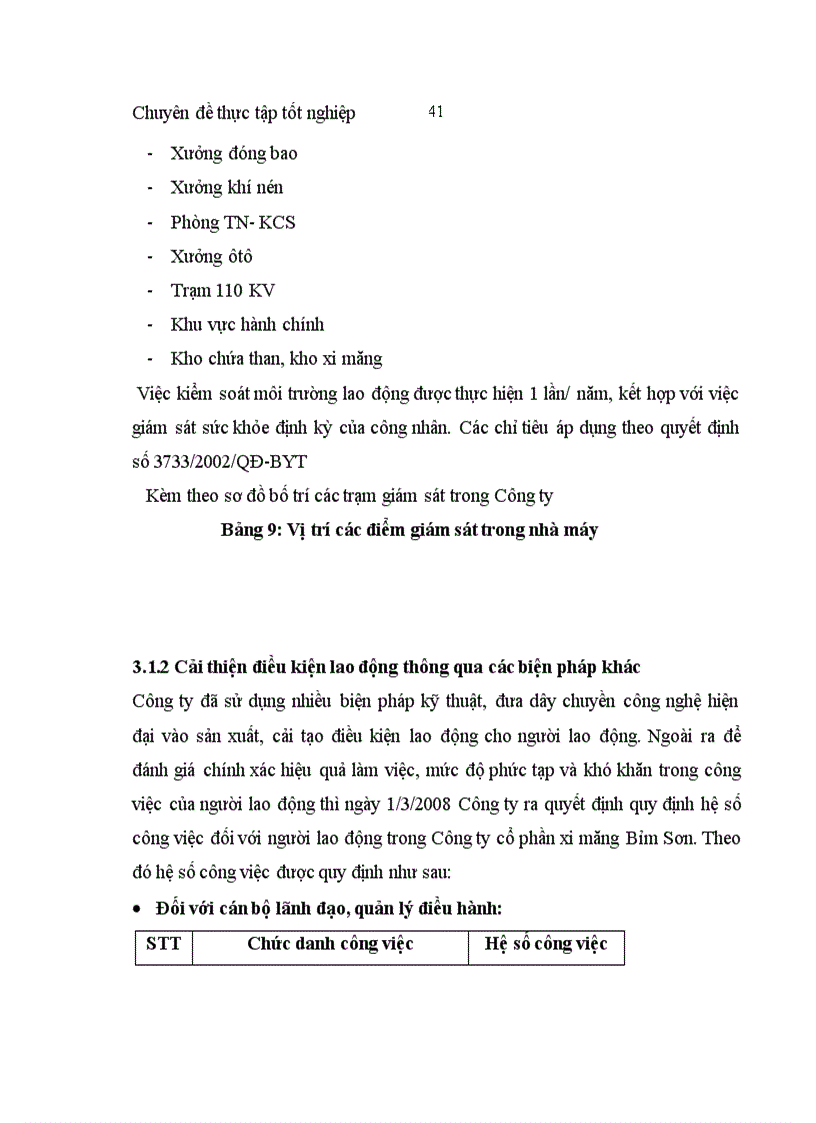 image for page Cải thiện điều kiện lao động trong công ty cổ phần xi măng Bỉm Sơn