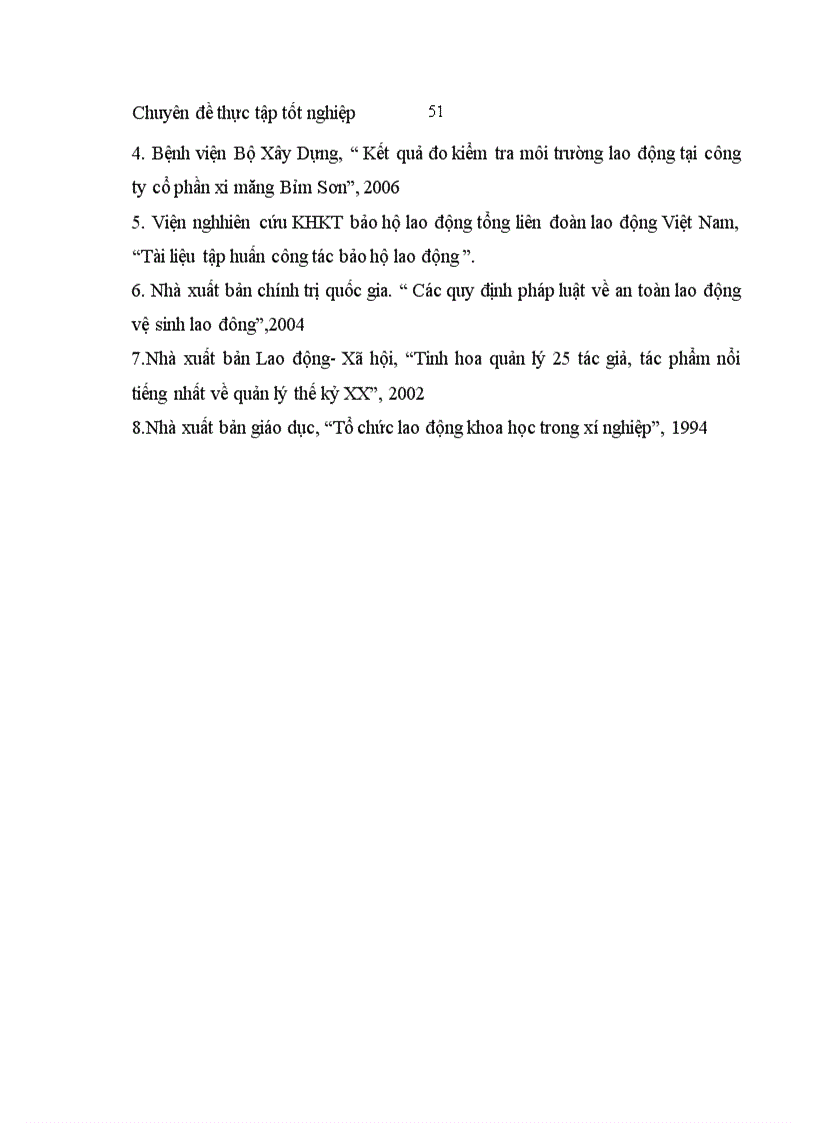 image for page Cải thiện điều kiện lao động trong công ty cổ phần xi măng Bỉm Sơn