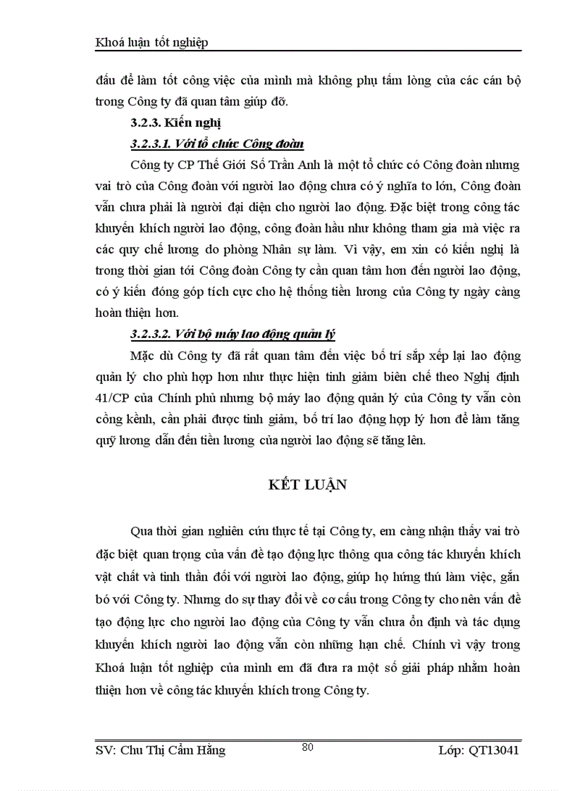 image for page Tạo động lực cho người lao động thông qua công tác khuyến khích vật chất và tinh thần tại Công ty CP Thế Giới Số Trần Anh