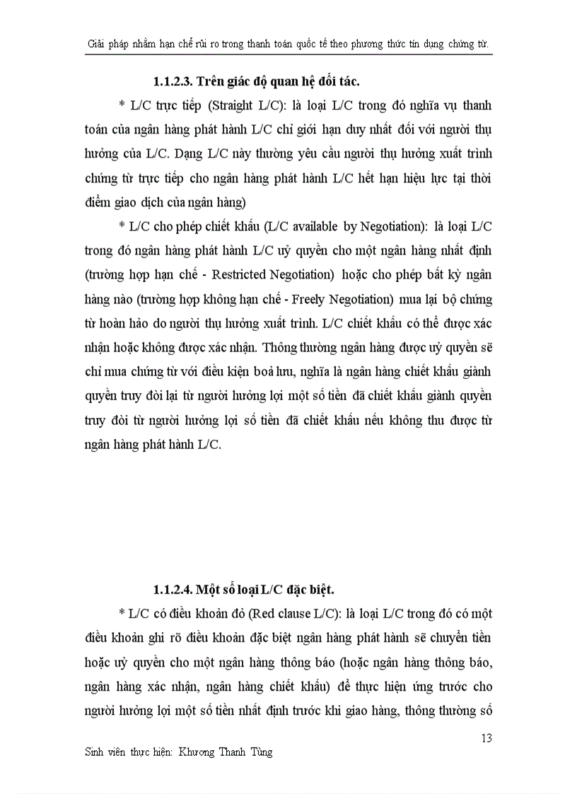 image for page Giải pháp nhằm hạn chế rủi ro trong thanh toán quốc tế theo phương thức tín dụng chứng từ tại ngân hàng thương mại cổ phần xuất nhập khẩu Việt Nam