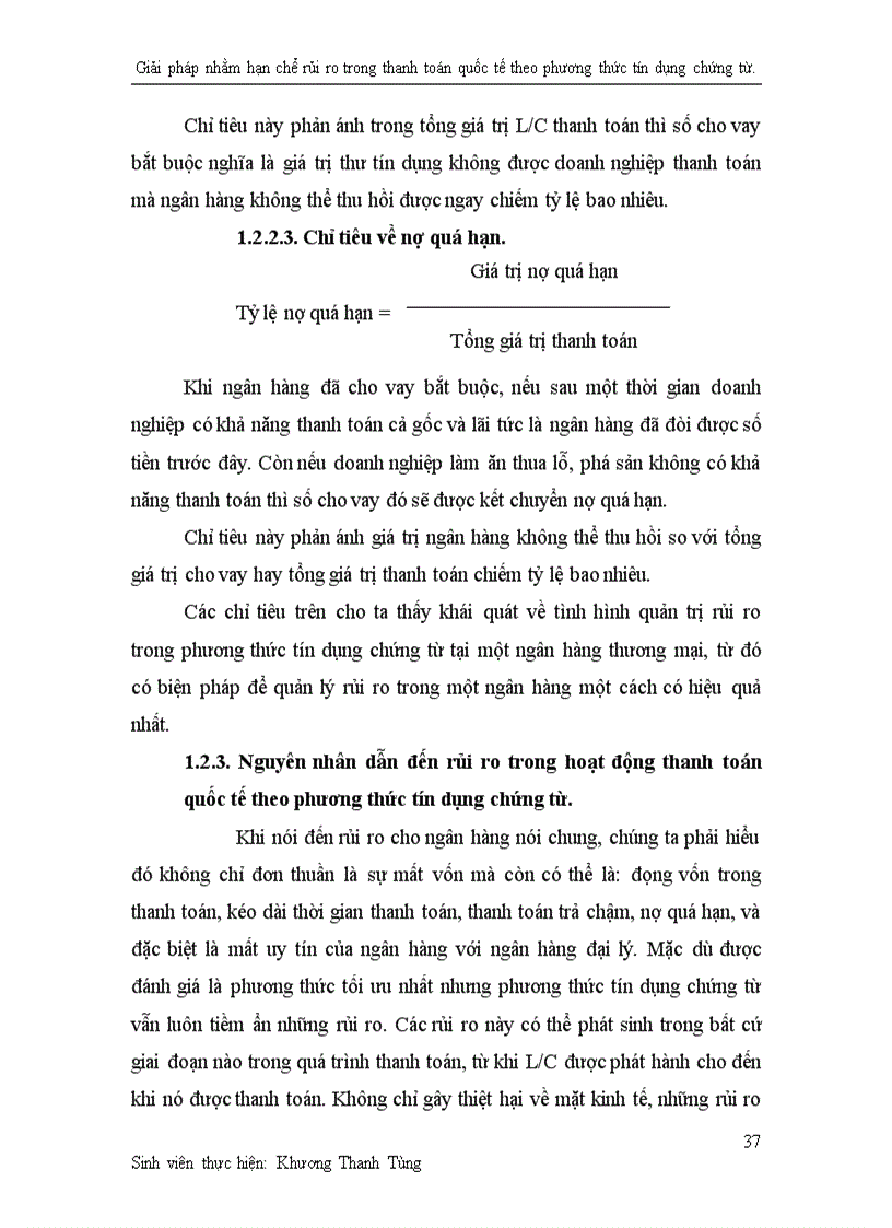 image for page Giải pháp nhằm hạn chế rủi ro trong thanh toán quốc tế theo phương thức tín dụng chứng từ tại ngân hàng thương mại cổ phần xuất nhập khẩu Việt Nam