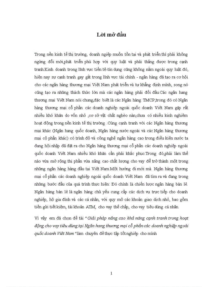 image for page Giải pháp nâng cao khả năng cạnh tranh trong hoạt động cho vay tiêu dùng tại Ngân hang thương mại cổ phần các doanh nghiệp ngoài quốc doanh Viêt Nam