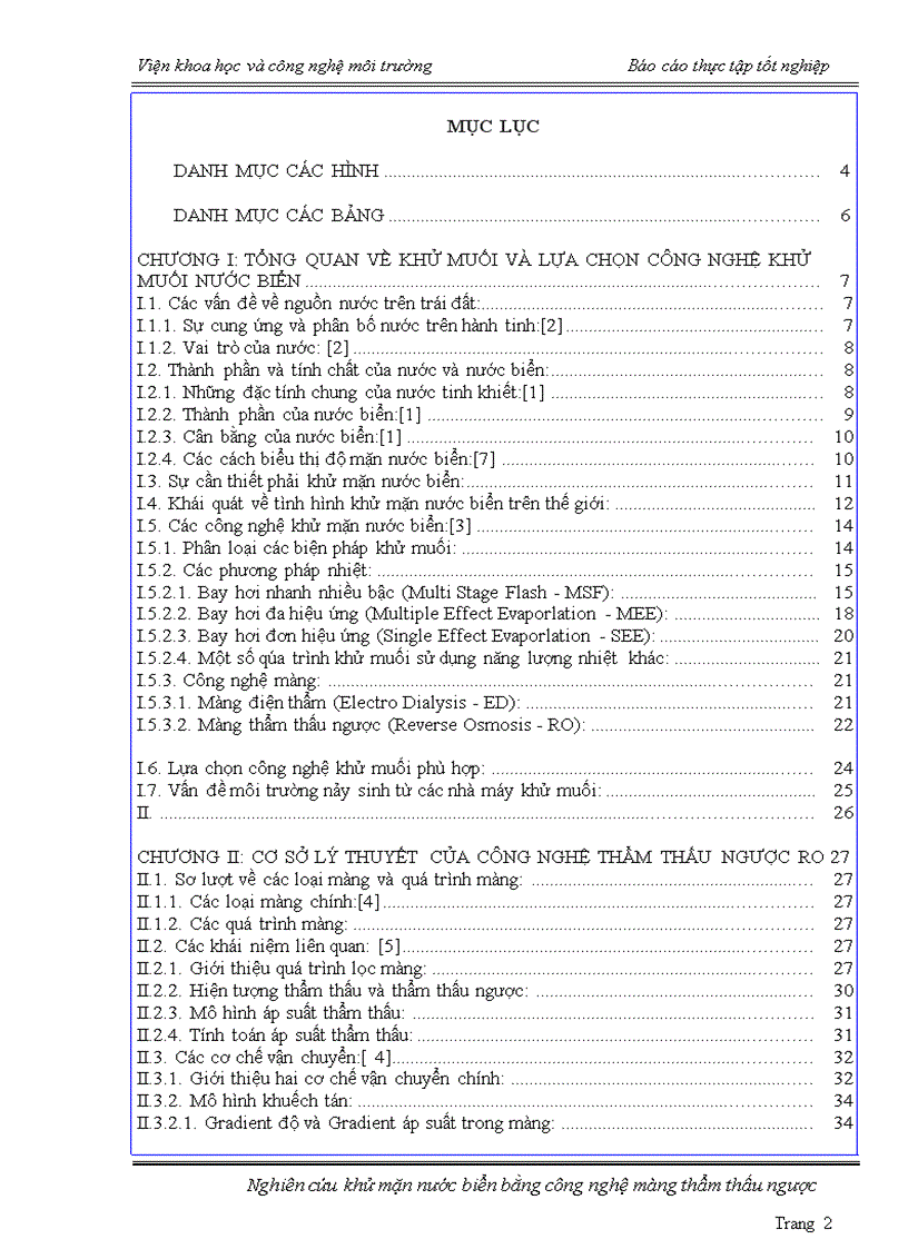 image for page Nghiên cứu khử mặn nước biển bằng công nghệ màng thẩm thấu ngược