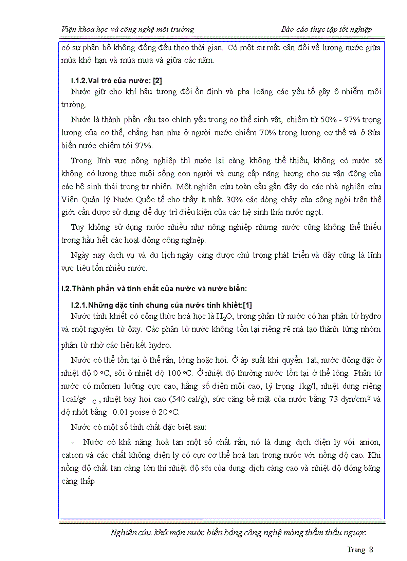 image for page Nghiên cứu khử mặn nước biển bằng công nghệ màng thẩm thấu ngược