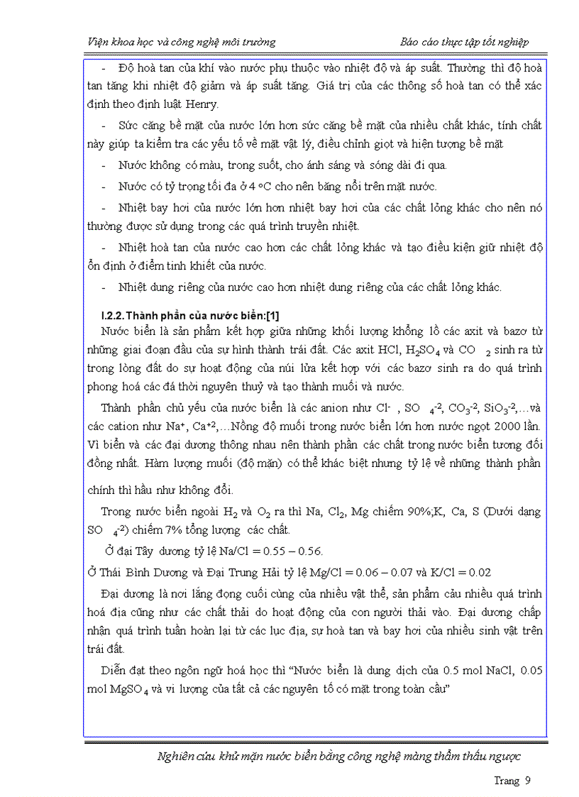 image for page Nghiên cứu khử mặn nước biển bằng công nghệ màng thẩm thấu ngược