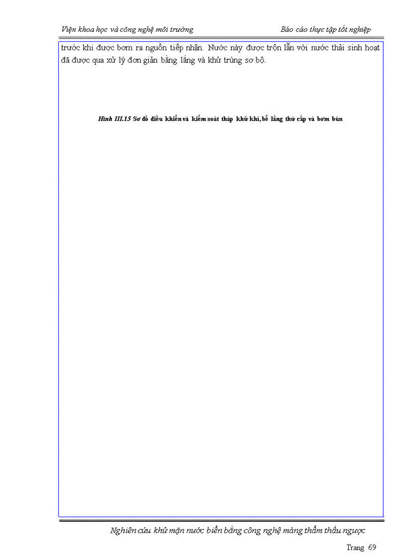 image for page Nghiên cứu khử mặn nước biển bằng công nghệ màng thẩm thấu ngược