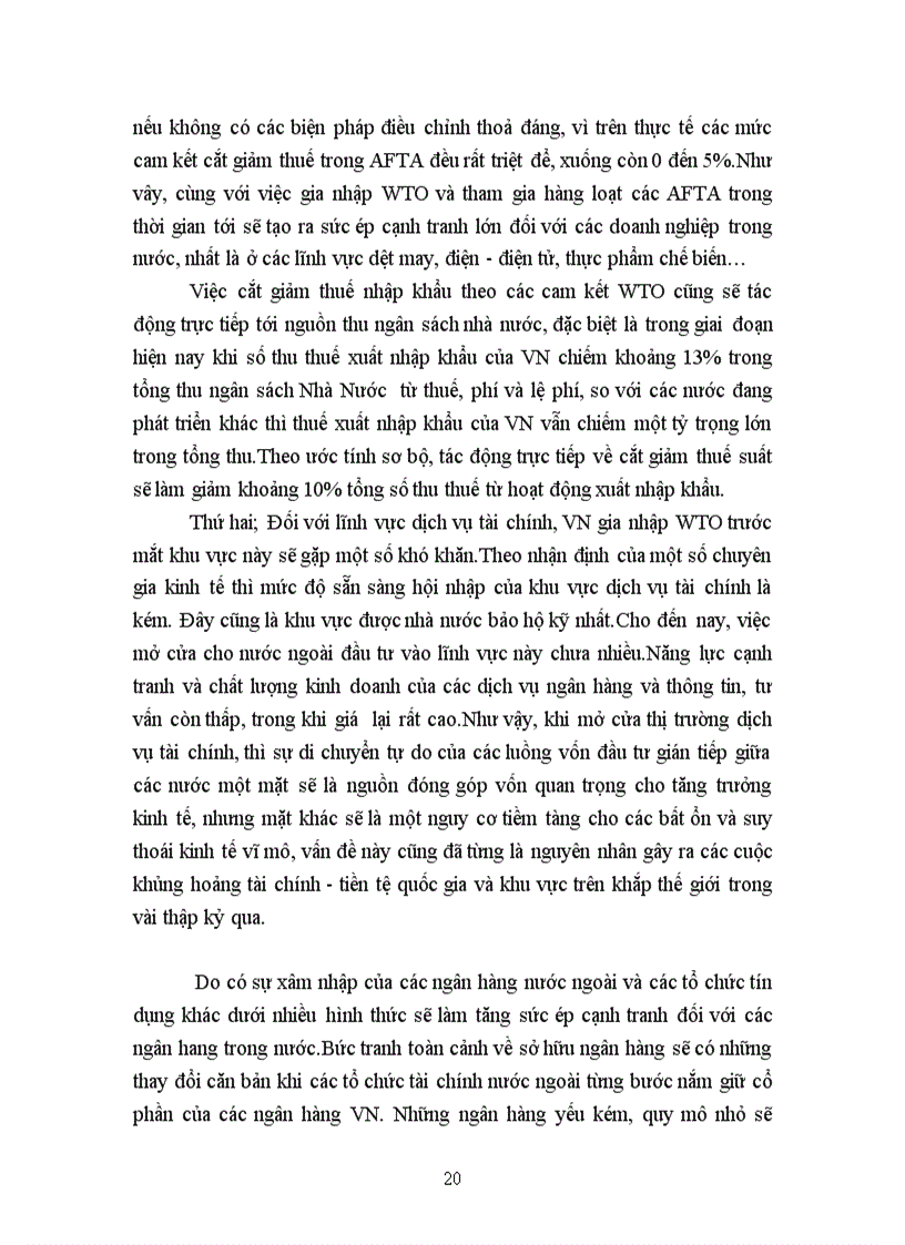 image for page Năng lực cạnh tranh của ngân hàng Việt Nam sau khi Việt Nam gia nhập WTO thực trạng và giải pháp