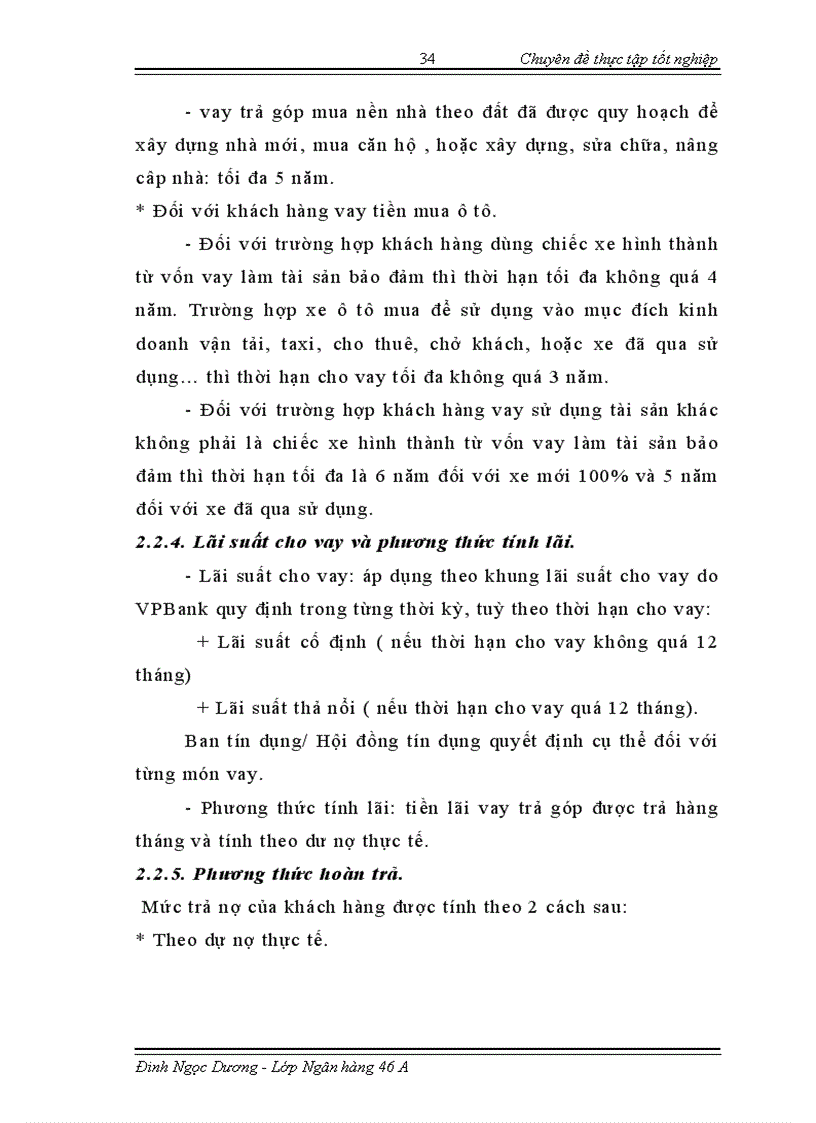 image for page Phát triển hoạt động cho vay tiêu dùng tại ngân hàng thương mại cổ phần VPBank Thanh Xuân