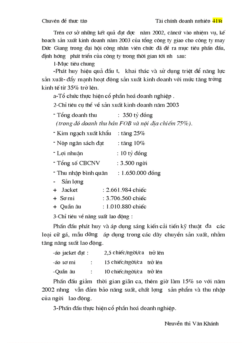 image for page Ứng dụng phương pháp phân tích tỷ số và phương pháp so sánh vào phân tích tài chính của Công ty may Đức Giang