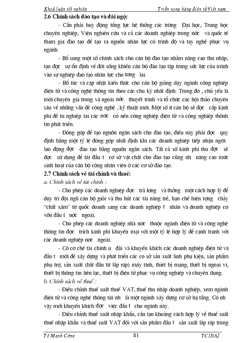 image for page Tổng quan về hàng điện tử Việt Nam