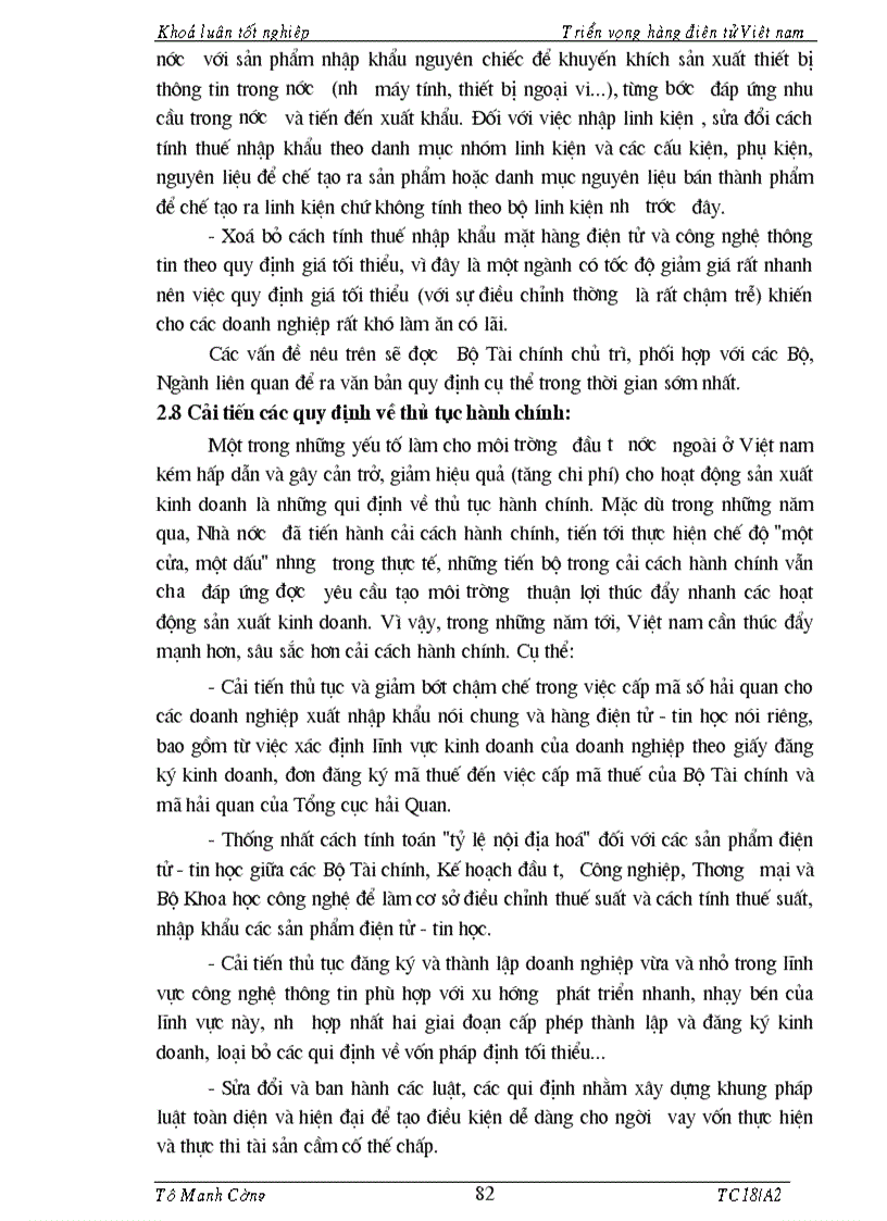 image for page Tổng quan về hàng điện tử Việt Nam