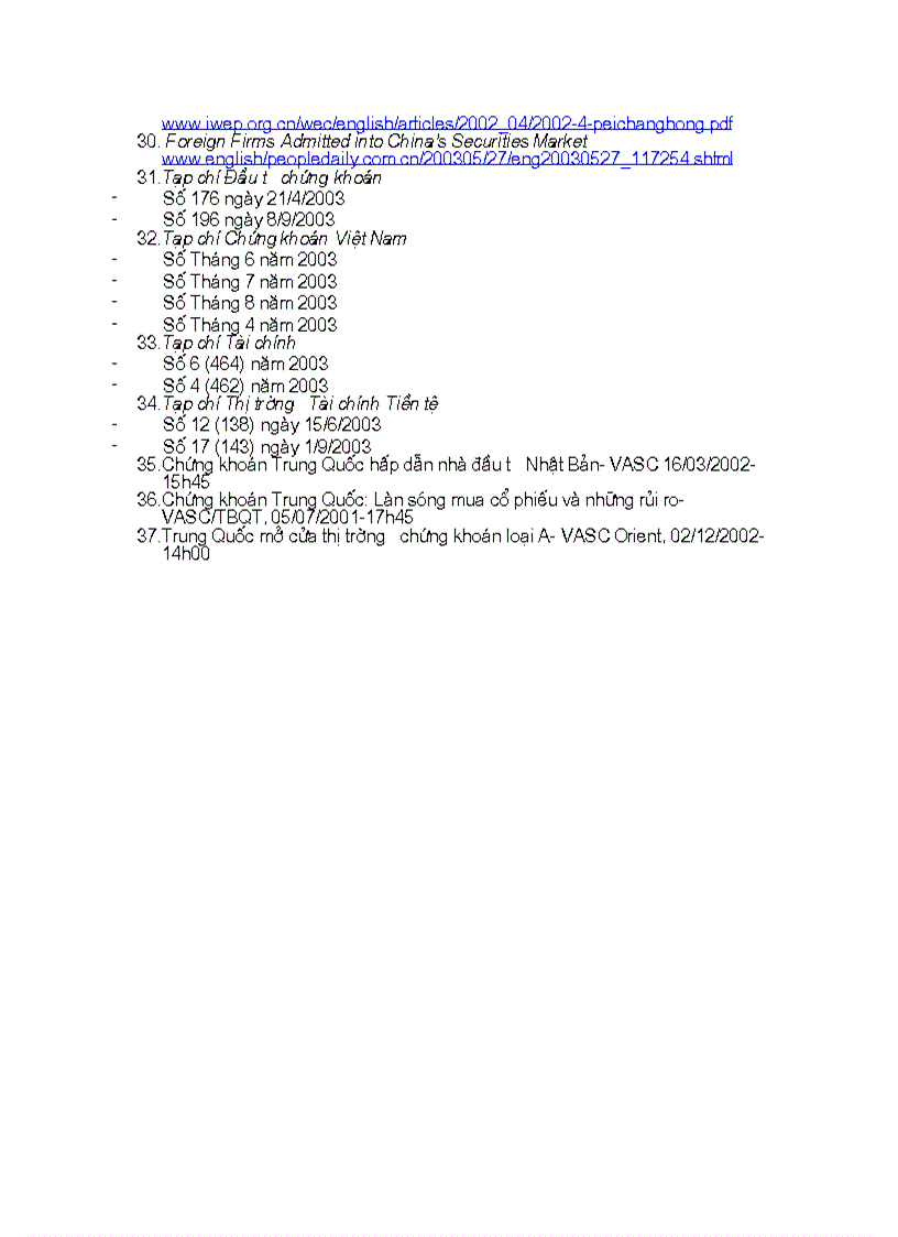 image for page Thị trường chứng khoán Trung Quốc và Bài học cho sự phát triển và hội nhập thị trường chứng khoán Việt Nam