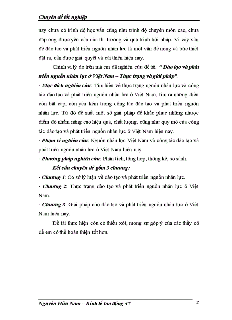 image for page Đào tạo và phát triển nguồn nhân lực ở Việt Nam Thực trạng và giải pháp