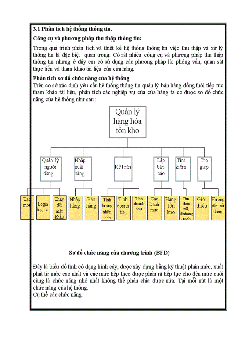 image for page Hệ thống thông tin quản lý kho hàng cho cửa hàng 87 Lý Nam Đế bằng Hệ quản trị cơ sở dữ liệu Visual Foxpro 7 0
