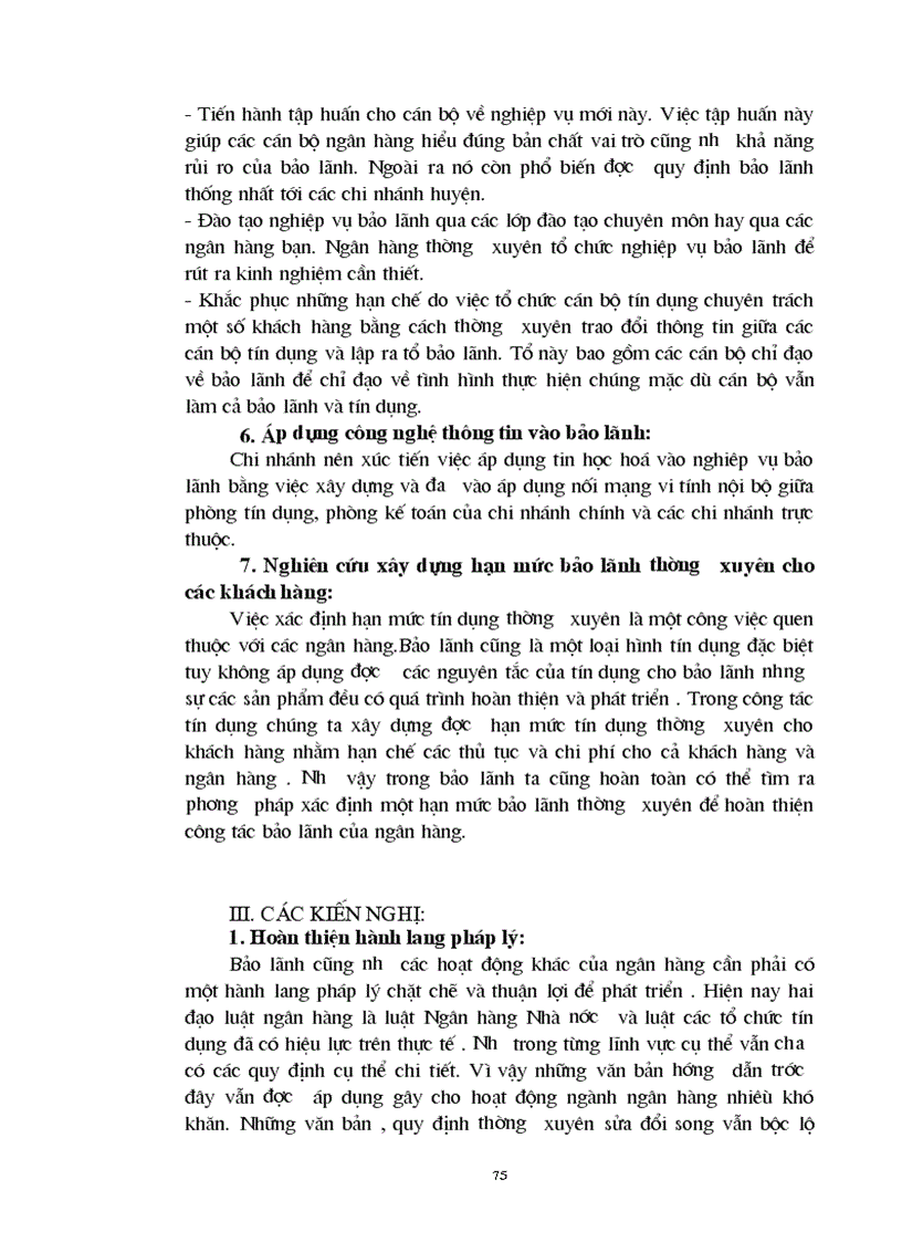 image for page Hoàn thiện phát triển nghiệp vụ bảo lãnh tại Ngân Hàng ĐT PT Hà Nội