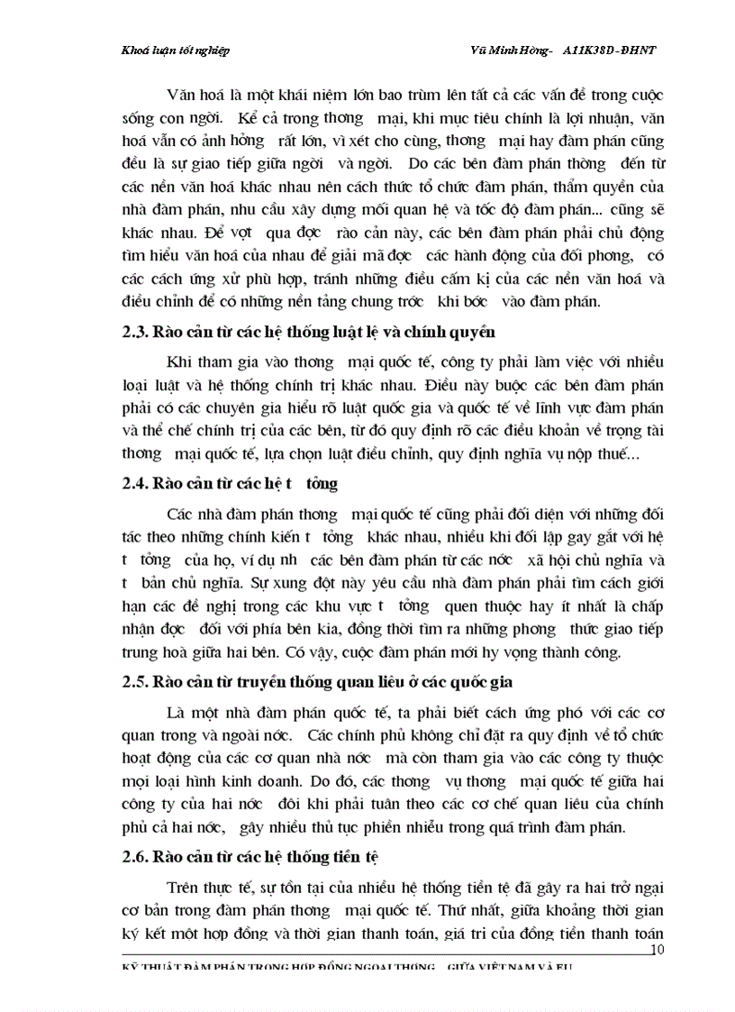 image for page Kỹ thuật đàm phán trong hợp đồng ngoại thương giữa Việt Nam và EU