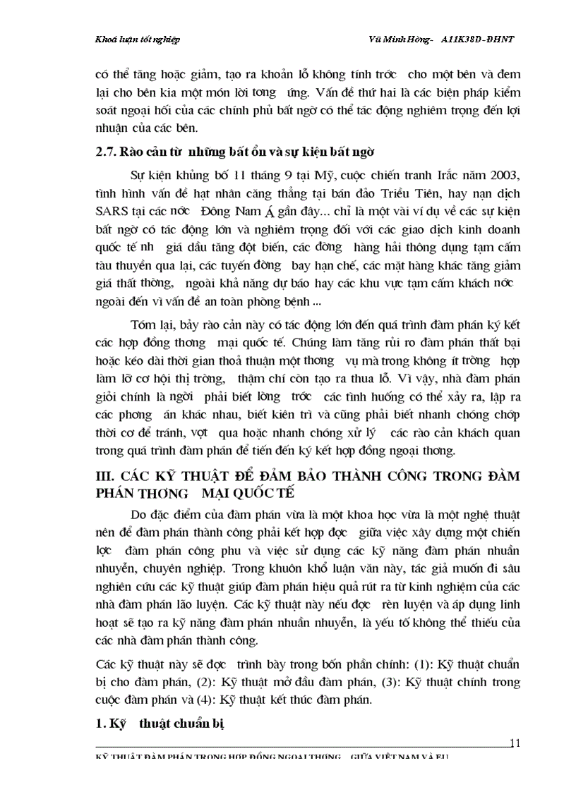 image for page Kỹ thuật đàm phán trong hợp đồng ngoại thương giữa Việt Nam và EU