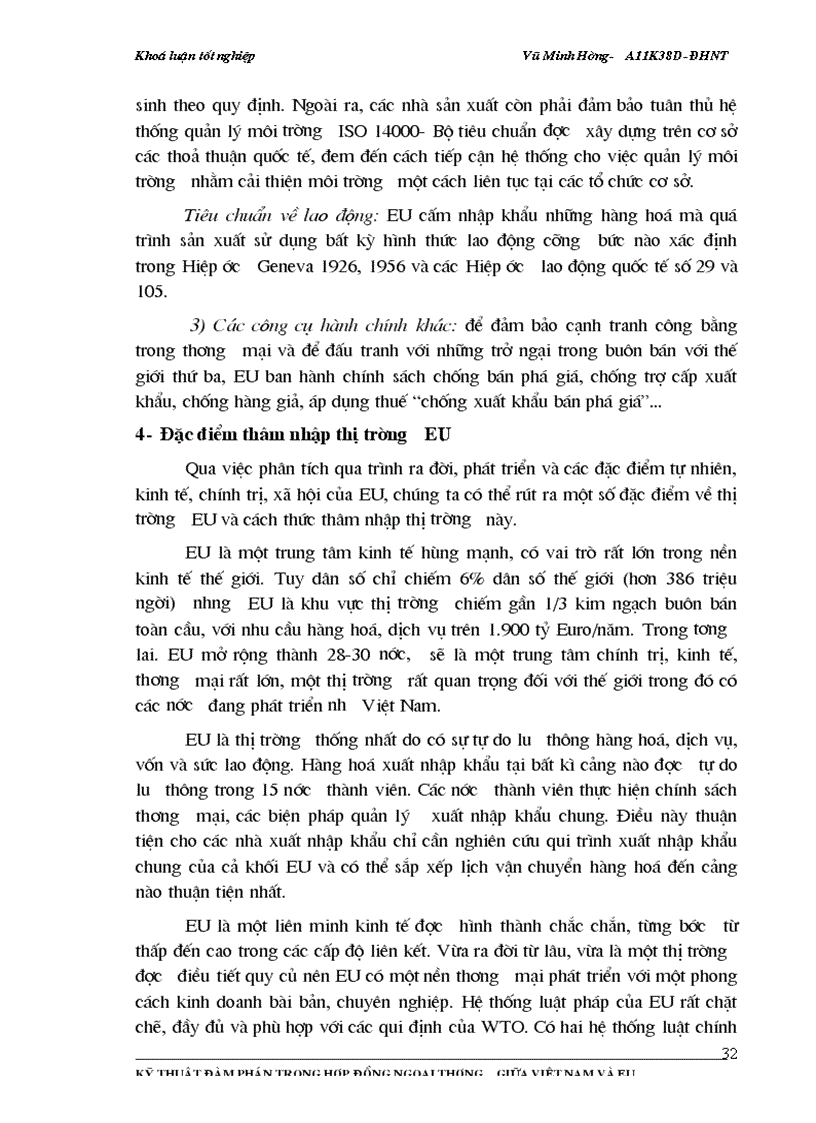 image for page Kỹ thuật đàm phán trong hợp đồng ngoại thương giữa Việt Nam và EU