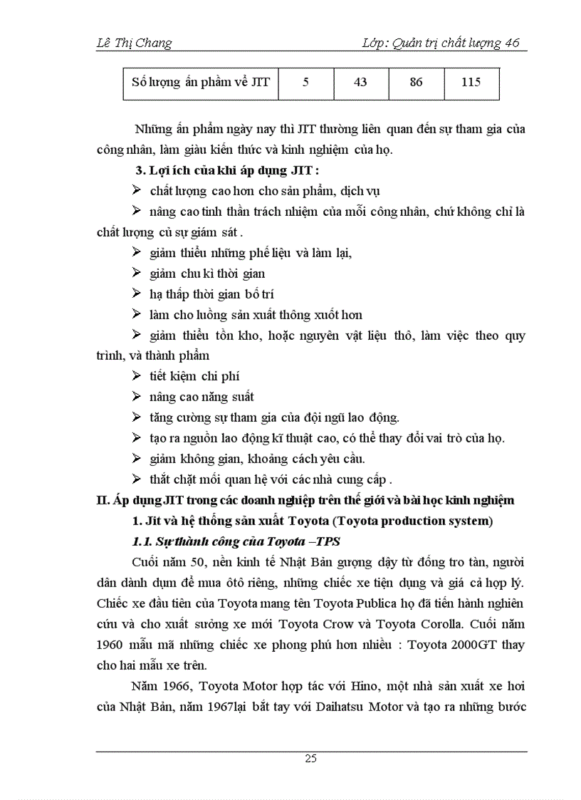 image for page Điều kiện khả năng áp dụng hệ thống JIT just in time trong các doanh nghiệp sản xuất và lắp ráp ô tô Việt Nam