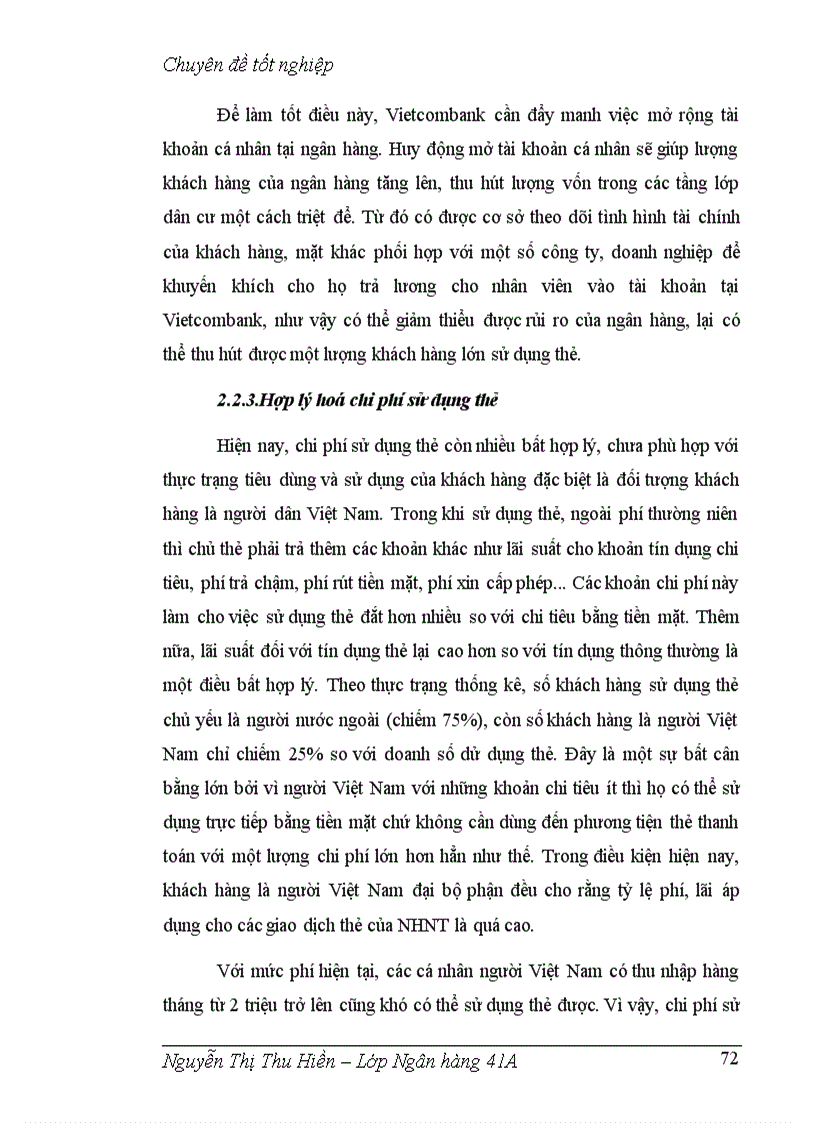 image for page Một số giải pháp nhằm thúc đẩy việc phát hành và thanh toán thẻ tại Ngân hàng Ngoại thương Việt Nam chi nhánh Tp Hồ Chí Minh
