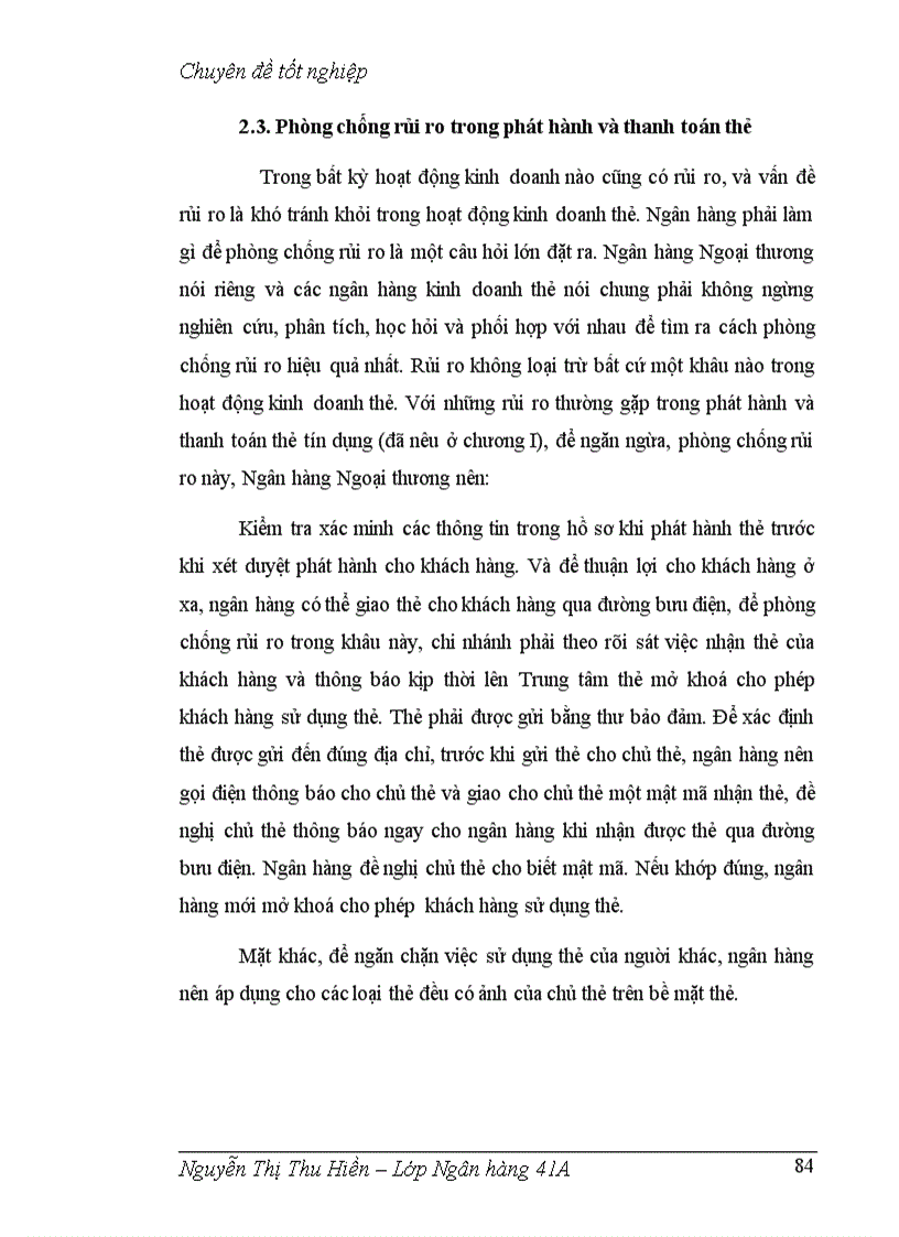 image for page Một số giải pháp nhằm thúc đẩy việc phát hành và thanh toán thẻ tại Ngân hàng Ngoại thương Việt Nam chi nhánh Tp Hồ Chí Minh