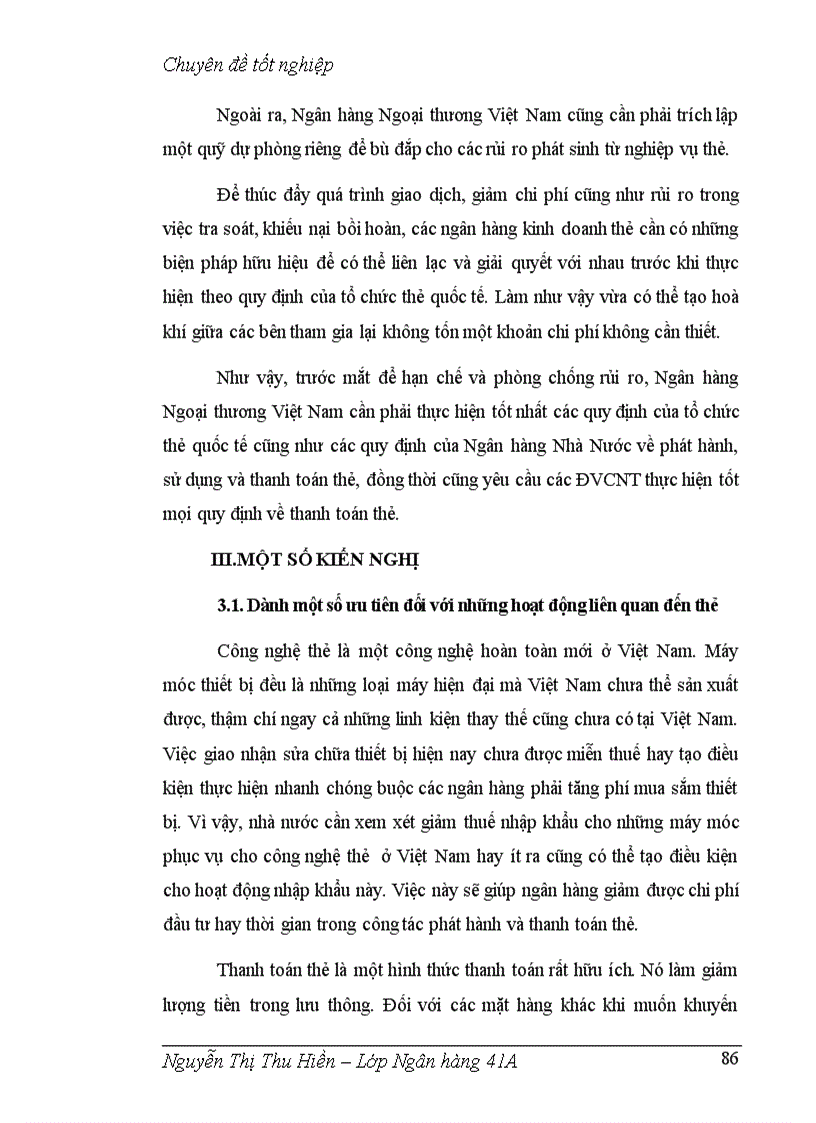 image for page Một số giải pháp nhằm thúc đẩy việc phát hành và thanh toán thẻ tại Ngân hàng Ngoại thương Việt Nam chi nhánh Tp Hồ Chí Minh