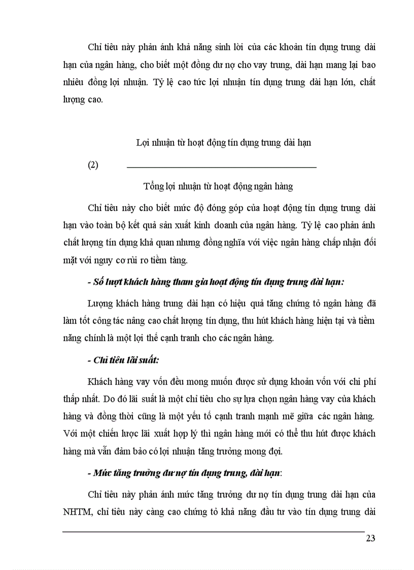 image for page Một số giải pháp nâng cao chất lượng tín dụng trung dài hạn tại Ngân hàng Công thương Sài Gòn